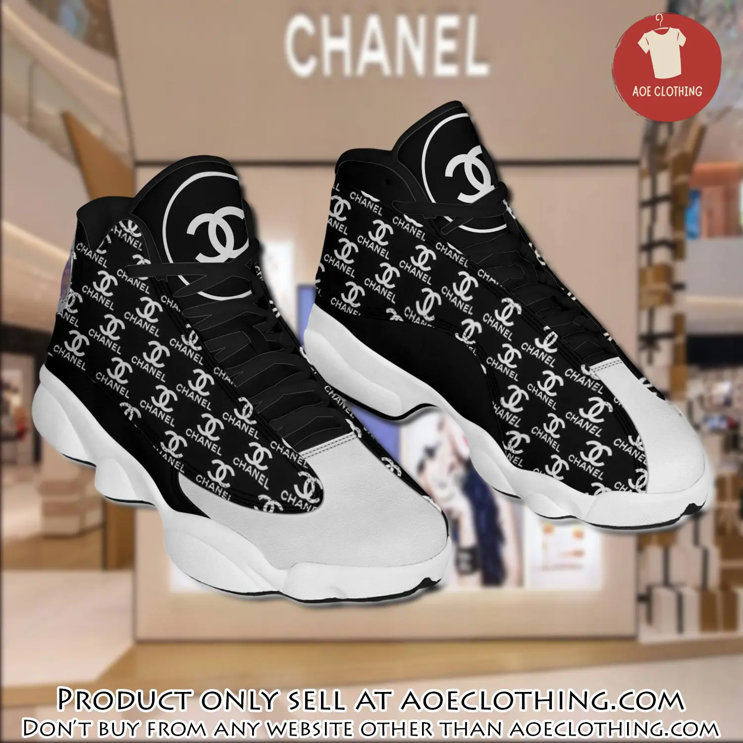 Chanel air jordan 13 sneaker jd14025 aoe0524549